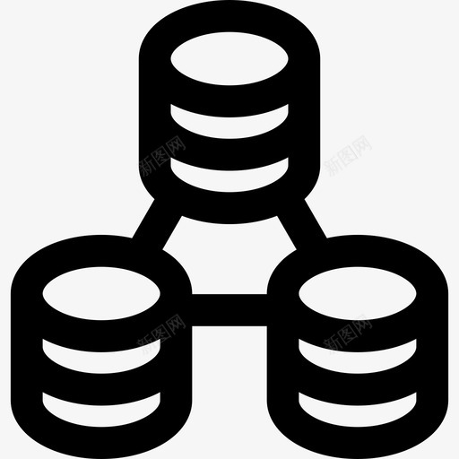 硬盘显影11线性图标svg_新图网 https://ixintu.com 显影11 硬盘 线性