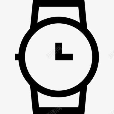 手表奢侈品商店2直线型图标图标