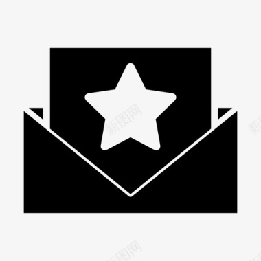 邮件收藏夹邀请图标图标