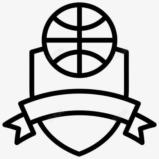篮球徽章篮球运动徽章篮球运动标志图标svg_新图网 https://ixintu.com 篮球徽章 篮球运动徽章 篮球运动标志
