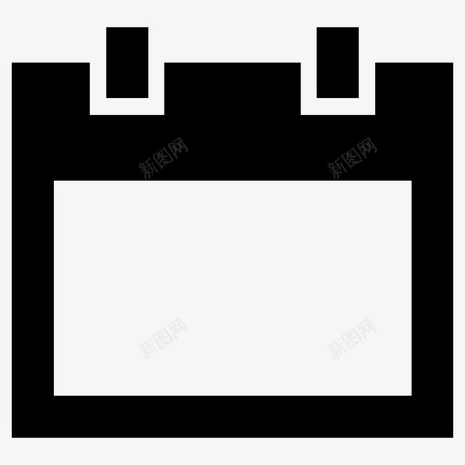 日历日期月历图标svg_新图网 https://ixintu.com 周日历 日历 日历日期事件月 日期 日程表 月历