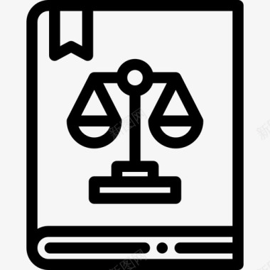 法律正义2直系图标图标