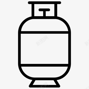 钢瓶烹饪气体烹饪气体钢瓶图标图标