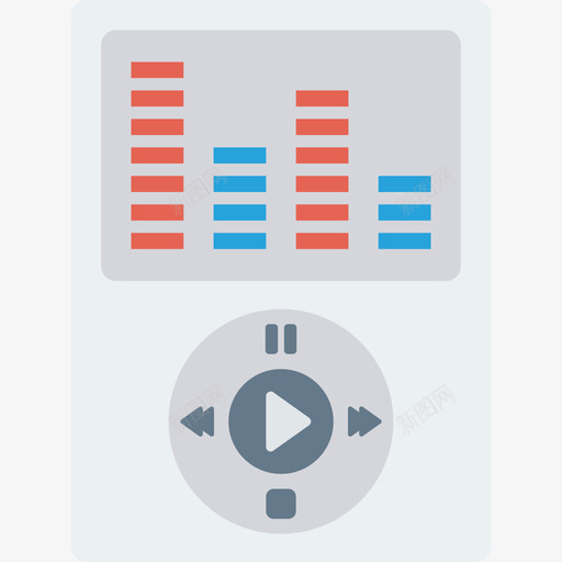 Ipod设备26扁平图标svg_新图网 https://ixintu.com Ipod 扁平 设备26