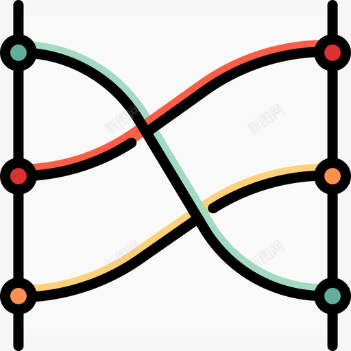 关系信息图元素2线性颜色图标svg_新图网 https://ixintu.com 信息图元素2 关系 线性颜色