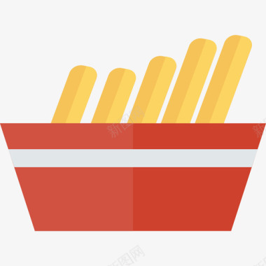炸薯条食品饮料3无糖图标图标