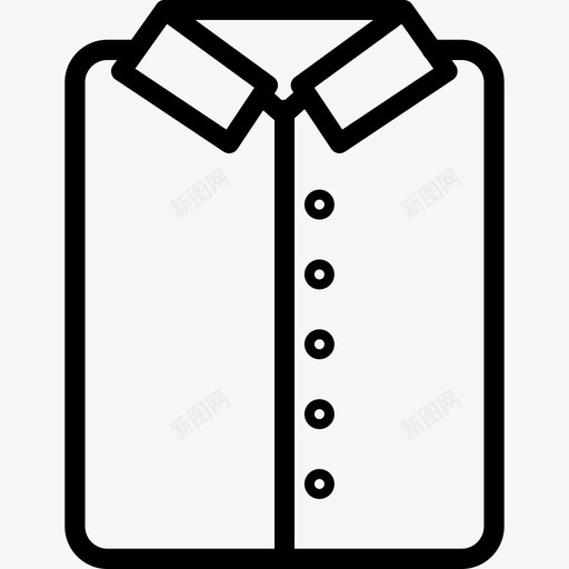 衬衫电子商务42直线型图标svg_新图网 https://ixintu.com 电子商务42 直线型 衬衫