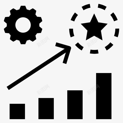 发展目标利润图标svg_新图网 https://ixintu.com 利润 发展 成功 目标 知识管理铭文