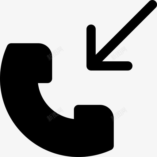电话对话资产12已填充图标svg_新图网 https://ixintu.com 对话资产12 已填充 电话
