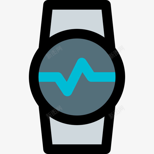 手表智能设备21线性颜色图标svg_新图网 https://ixintu.com 手表 智能设备21 线性颜色