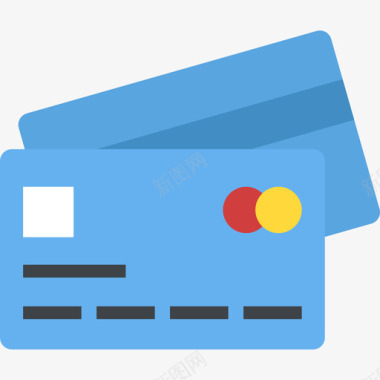 信用卡和旅行卡图标图标