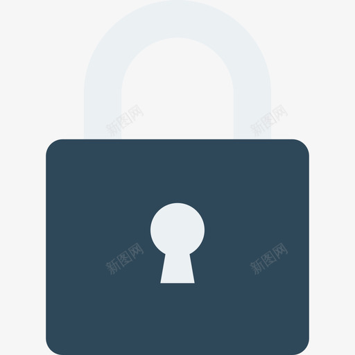锁2号车平的图标svg_新图网 https://ixintu.com 2号车 平的 锁