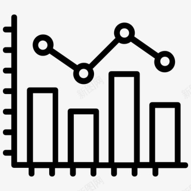 条形图分析柱状图图标图标