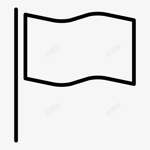 旗帜国家标记图标svg_新图网 https://ixintu.com 国家 旗帜 标记