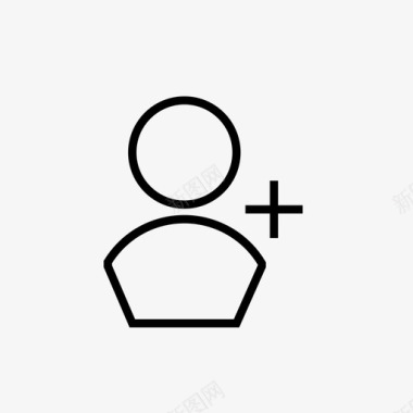 添加用户添加朋友添加新用户图标图标