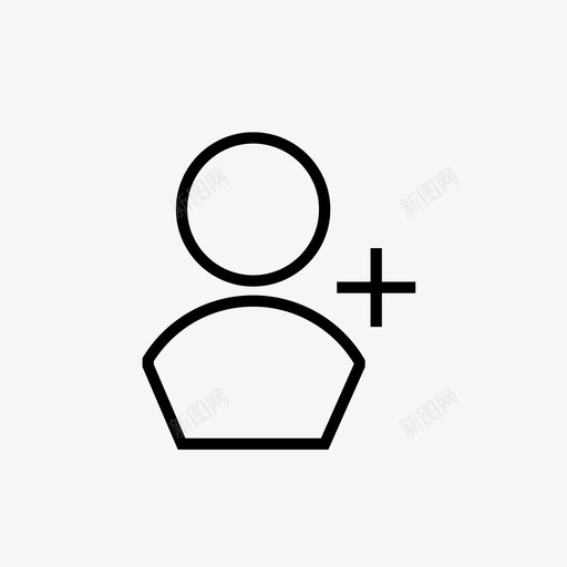 添加用户添加朋友添加新用户图标svg_新图网 https://ixintu.com 添加人员 添加新用户 添加朋友 添加用户