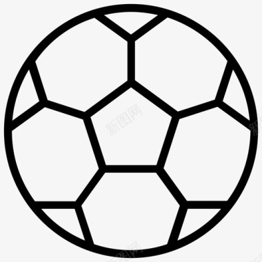 足球游戏体育锻炼图标图标