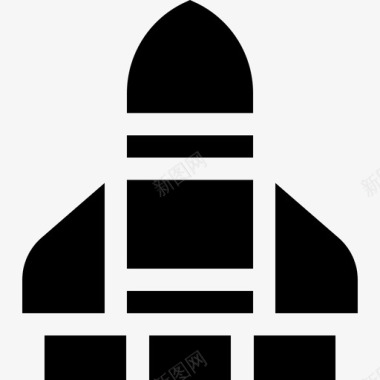 火箭飞船书呆子7装满了图标图标