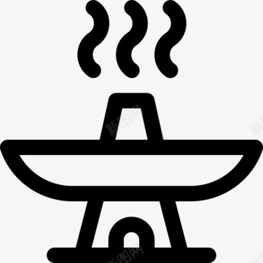 火锅中餐5正宗图标图标