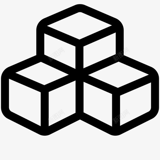 cubessvg_新图网 https://ixintu.com cubes