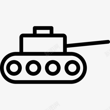 坦克陆军2直线型图标图标