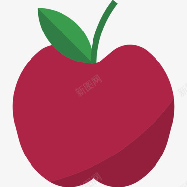 苹果水果和蔬菜10平的图标图标