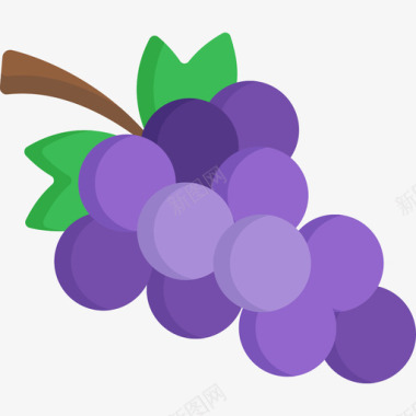 葡萄水果蔬菜6图标图标