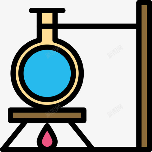 实验科学34线性颜色图标svg_新图网 https://ixintu.com 实验 科学34 线性颜色