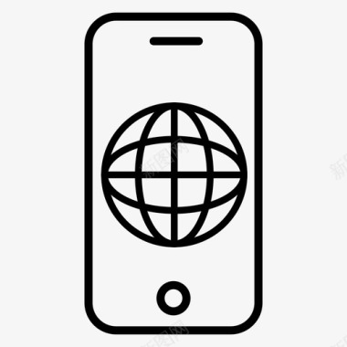 世界应用程序全球图标图标