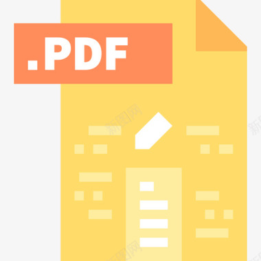 Pdf文件23平面图标图标