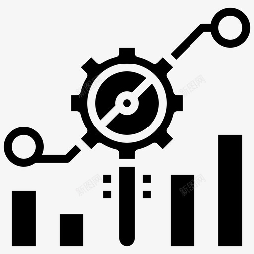 搜索引擎优化分析条形图图标svg_新图网 https://ixintu.com 业务 分析 媒体广告固体 搜索引擎优化 条形图 统计