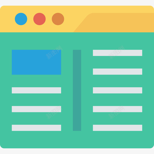 窗口网页编程平面图标svg_新图网 https://ixintu.com 平面 窗口 网页设计编程