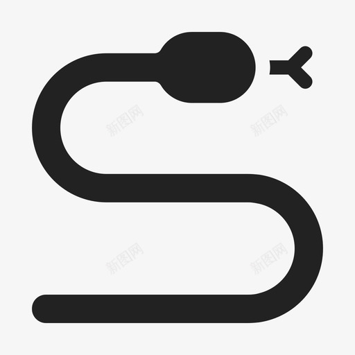 蛇眼镜蛇野生动物图标svg_新图网 https://ixintu.com 眼镜蛇 蛇 野生动物