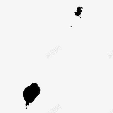 圣多美和普林西比地理几内亚湾图标图标