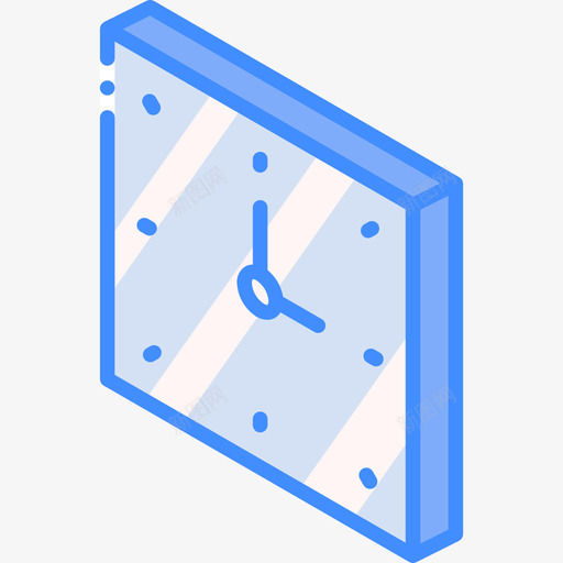 时钟必需品16蓝色图标svg_新图网 https://ixintu.com 必需品16 时钟 蓝色