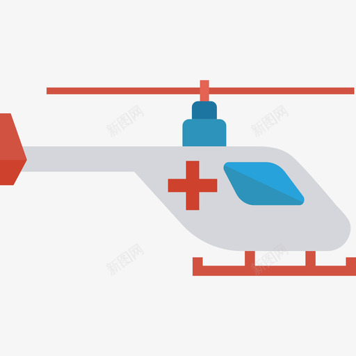 直升机运输机31扁平图标svg_新图网 https://ixintu.com 扁平 直升机 运输机31