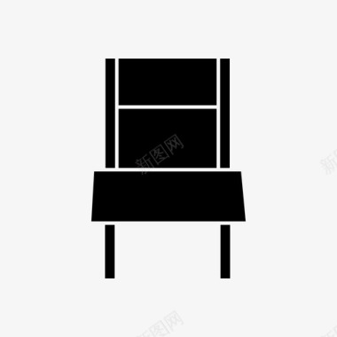 椅子座位木制图标图标