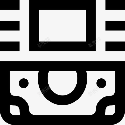 Atm银行金融4概要图标svg_新图网 https://ixintu.com Atm 概要 银行金融4