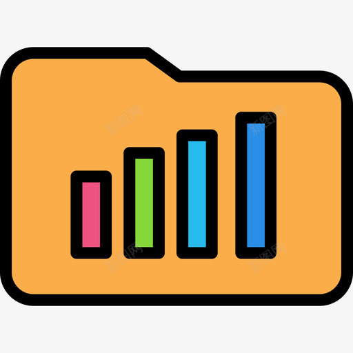 文件夹商业79线性颜色图标svg_新图网 https://ixintu.com 商业79 文件夹 线性颜色