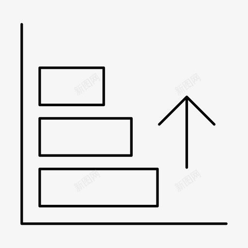 图表展示图形增加图标svg_新图网 https://ixintu.com 利润 图形 图表展示 增加 界面和网页图标线
