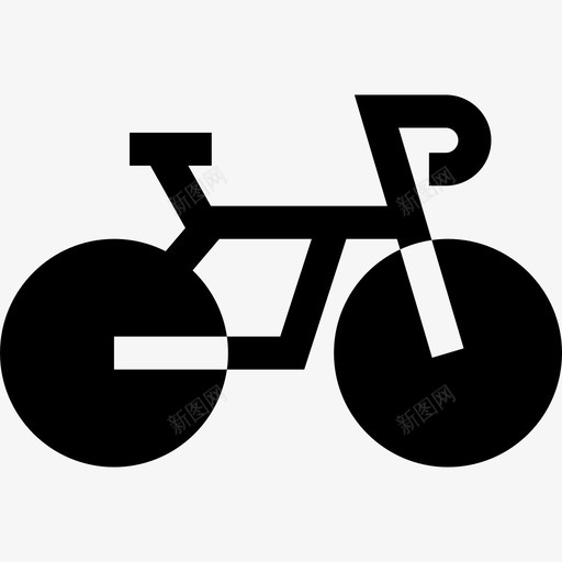 自行车巴黎7填充图标svg_新图网 https://ixintu.com 填充 巴黎7 自行车