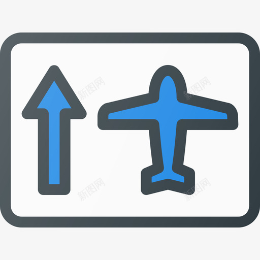 机场机场和航站楼线形颜色图标svg_新图网 https://ixintu.com 机场 机场和航站楼 线形颜色