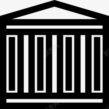 神庙古希腊5直线形图标图标