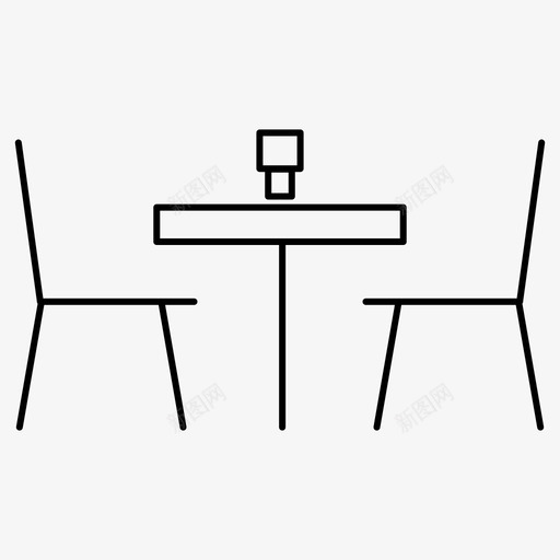 餐厅餐桌宴会庆典图标svg_新图网 https://ixintu.com 宴会庆典 餐厅 餐桌