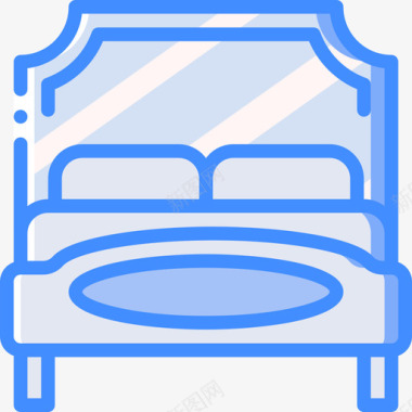 床家具61蓝色图标图标