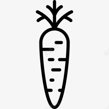 胡萝卜农业5直系图标图标