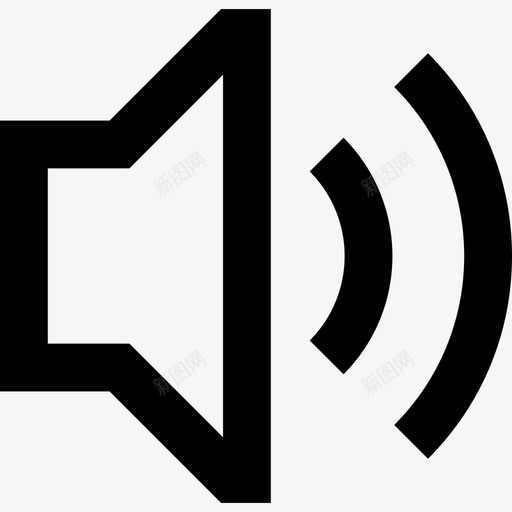 音量android应用程序3线性图标svg_新图网 https://ixintu.com android应用程序3 线性 音量