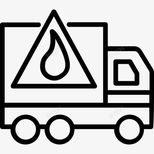 运输卡车物流和交付轻型圆形图标svg_新图网 https://ixintu.com 物流和交付 轻型圆形 运输卡车