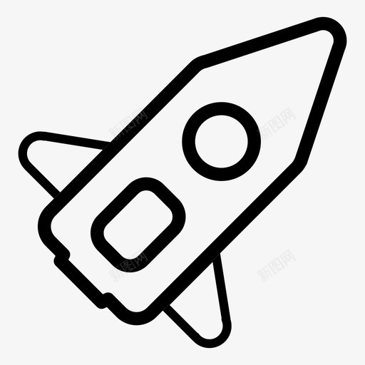 宇宙飞船发射商业图标svg_新图网 https://ixintu.com 发射 商业 宇宙飞船