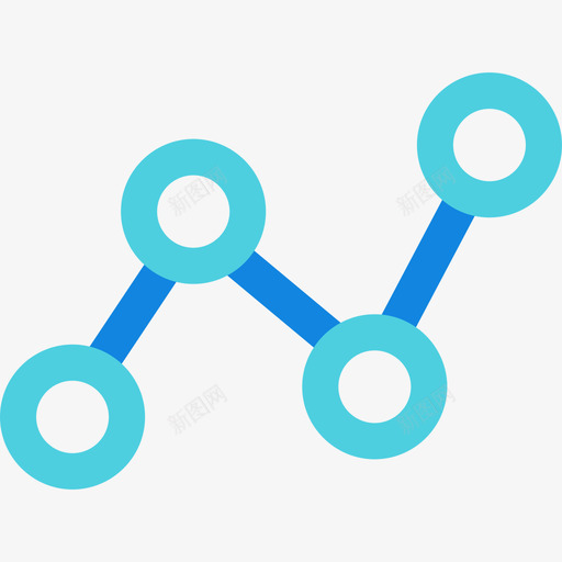 折线图管理层13线蓝色图标svg_新图网 https://ixintu.com 折线图 管理层13 线蓝色